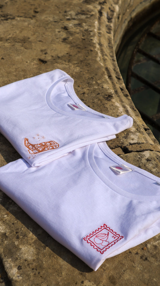 T-shirt Cherry stamp