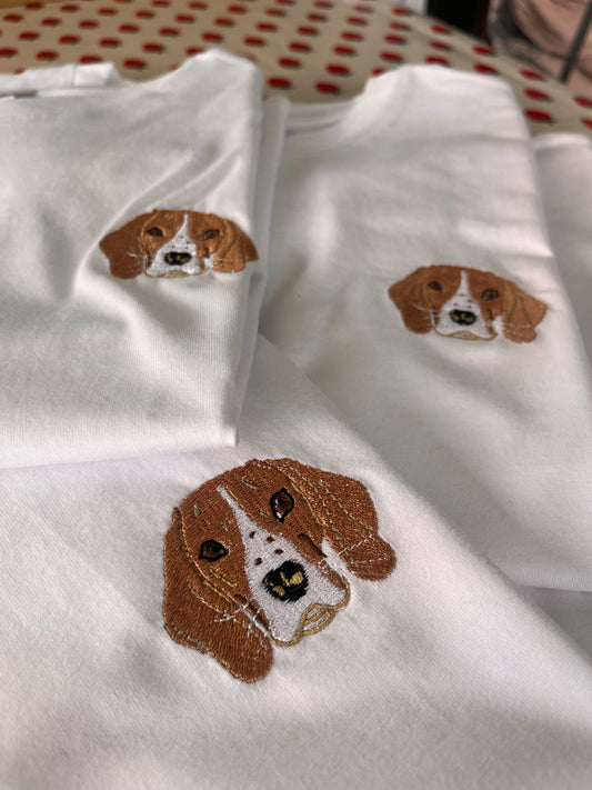 Broderie de nos animaux